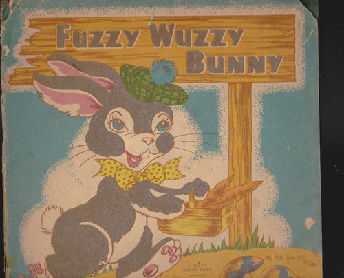Fuzzy wuzzy bunny 1944 whitman - wuzzy,
